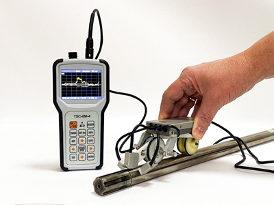 Вихретоковый контроль сканирующим устройством Тип 1-МВК-4