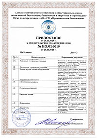 Приложение. Лист 3