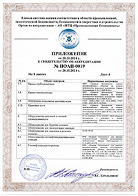 Приложение. Лист 4